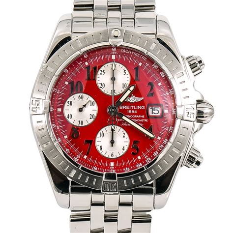 pre owned breitling men's watches